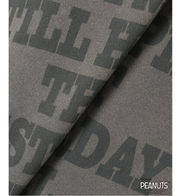 FRAMeWORK「≪追加予約≫MEAN MACHINE AGE 別注 PEANUTS VTG CREW SWT "CHARLIE"」|スウェット・ジャージ|