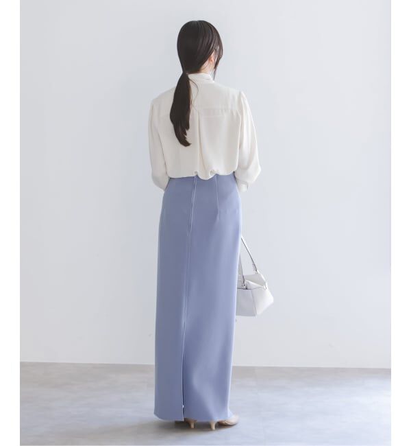 NOBLE「《WEB＆一部店舗限定追加予約》ロイヤルサテンボウタイブラウス2」|シャツ・ブラウス|