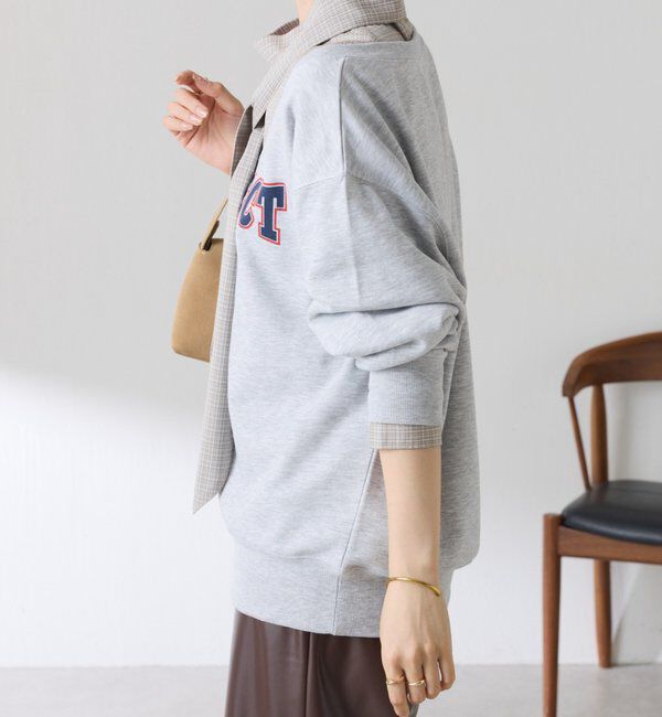  「CONNECTロゴVネックスウェット」|Tシャツ・カットソー|