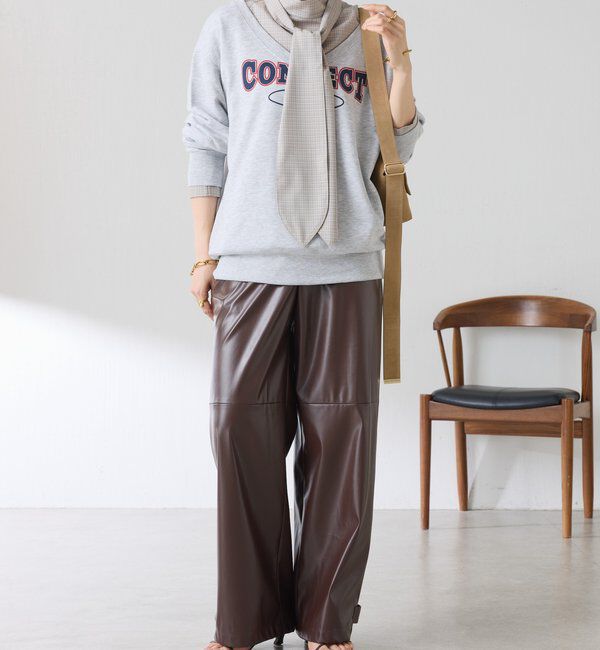  「CONNECTロゴVネックスウェット」|Tシャツ・カットソー|