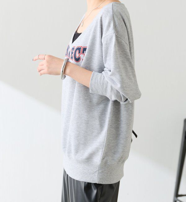 「CONNECTロゴVネックスウェット」|Tシャツ・カットソー|