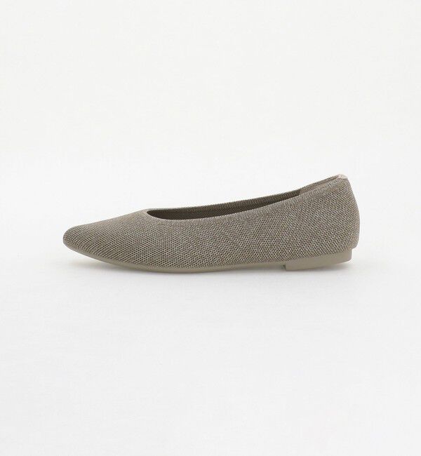 UNITED ARROWS green label relaxing「ウェルネス ポインテッド プレーンフラットシューズ 撥水」|パンプス|