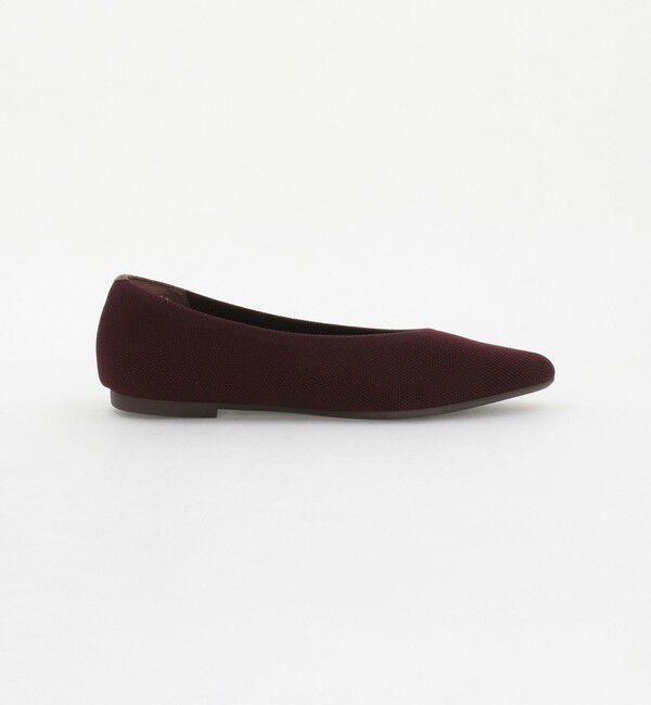 UNITED ARROWS green label relaxing「ウェルネス ポインテッド プレーンフラットシューズ 撥水」|パンプス|