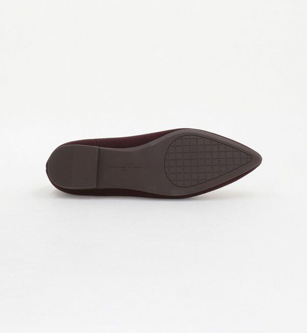 UNITED ARROWS green label relaxing「ウェルネス ポインテッド プレーンフラットシューズ 撥水」|パンプス|