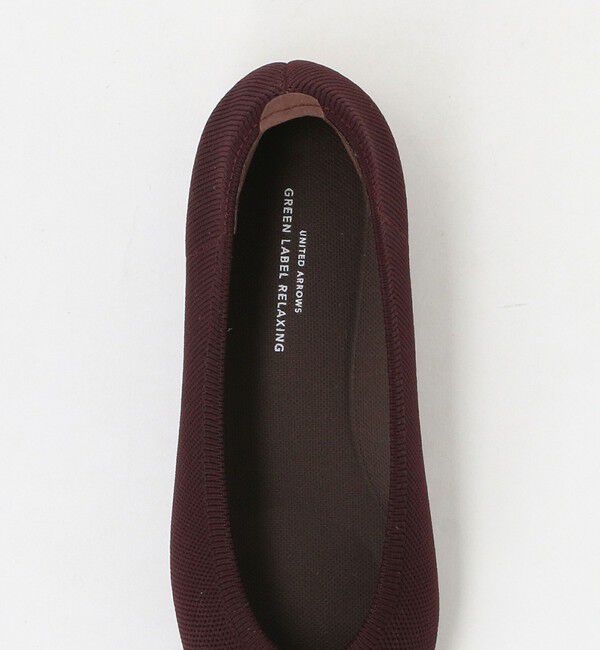 UNITED ARROWS green label relaxing「ウェルネス ポインテッド プレーンフラットシューズ 撥水」|パンプス|