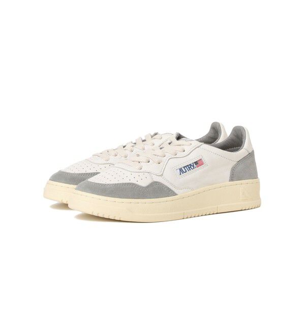 BEAMS SELECTION for WOMEN「AUTRY / MEDALIST LOW レザースエード コンビ スニーカー」|スニーカー|