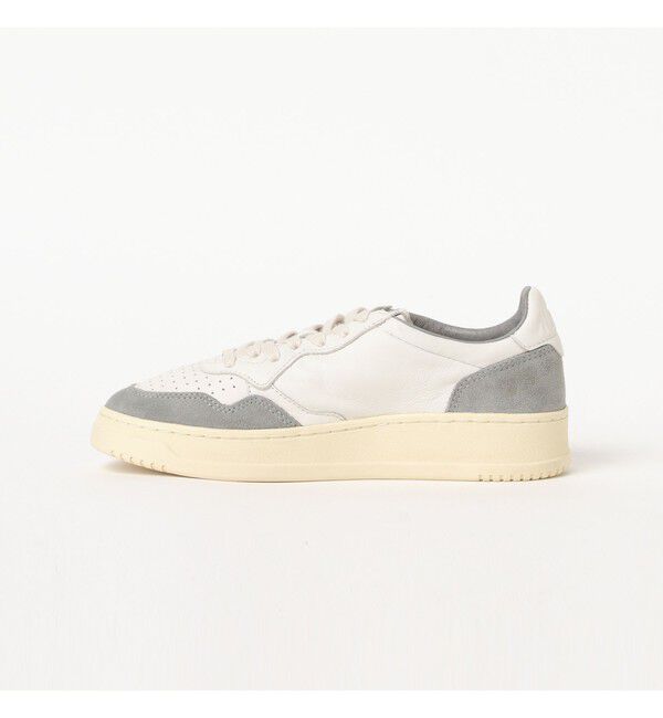 BEAMS SELECTION for WOMEN「AUTRY / MEDALIST LOW レザースエード コンビ スニーカー」|スニーカー|