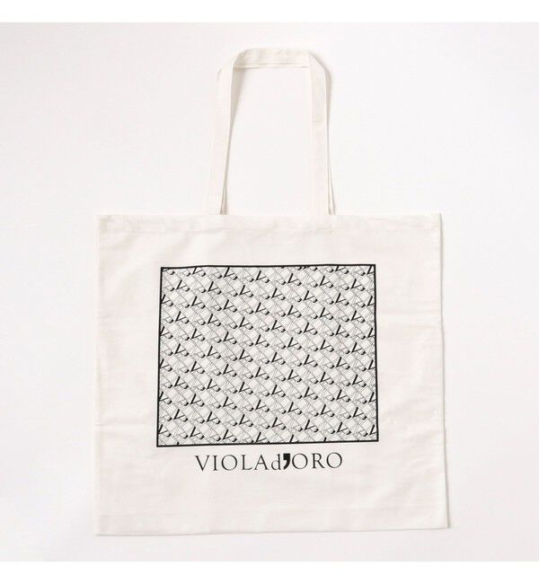 BEAMS SELECTION for WOMEN「VIOLAd&rsquo;ORO / ナイロン スクエア トートバッグ」|トートバッグ|