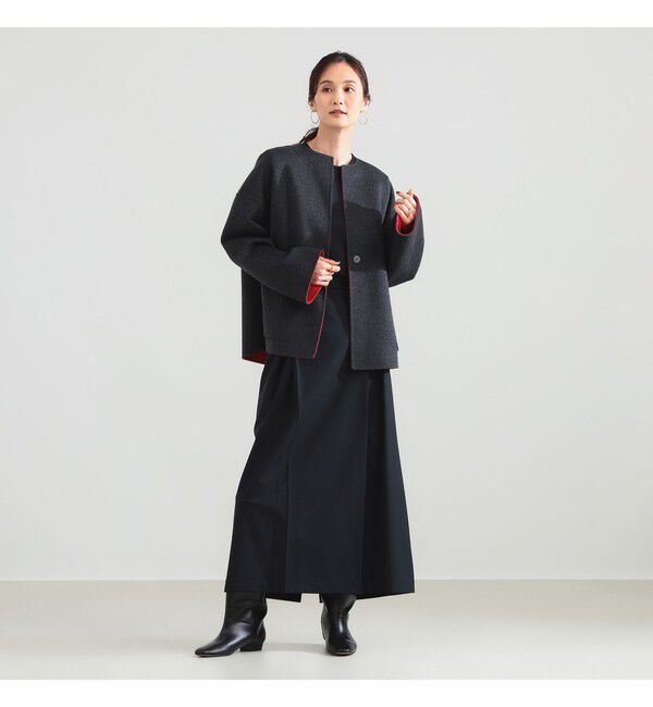 Demi-Luxe BEAMS 「リバー ミドルコート」|ダッフルコート|