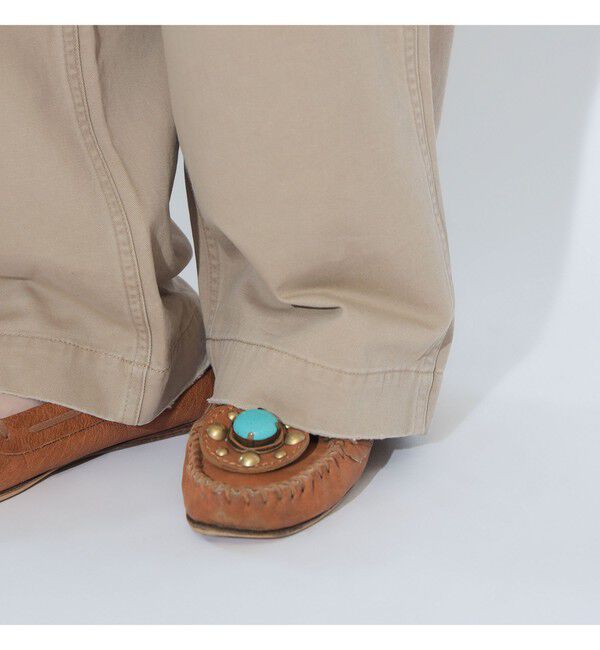 BEAMS SELECTION for WOMEN「【別注】HEAR MY NAME &times; maturely / ニュアンス チノ」|チノ|