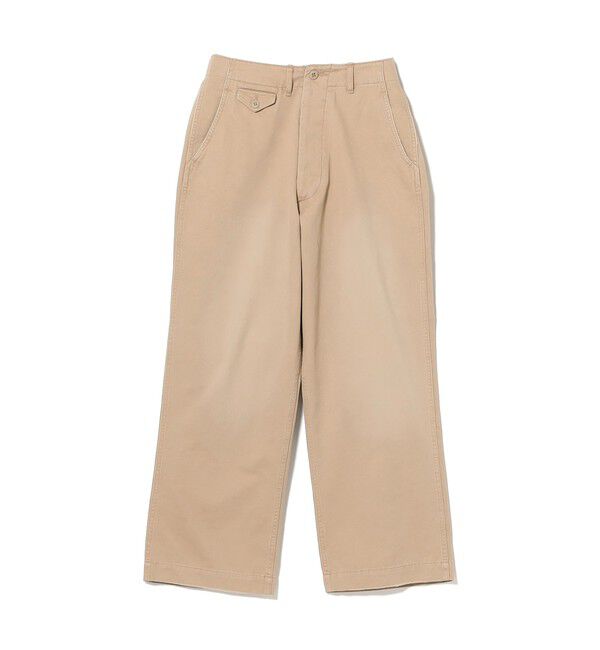 BEAMS SELECTION for WOMEN「【別注】HEAR MY NAME &times; maturely / ニュアンス チノ」|チノ|