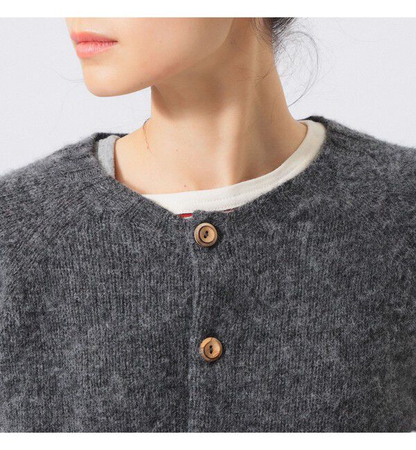 BEAMS SELECTION for WOMEN「【別注】Nor&rsquo;Easterly / シェットランド シャギー カーディガン」|ニット・セーター|