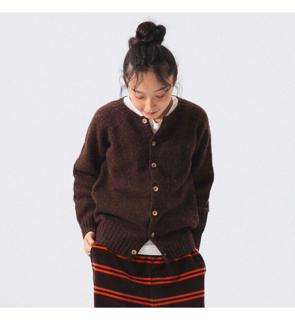 BEAMS SELECTION for WOMEN「【別注】Nor&rsquo;Easterly / シェットランド シャギー カーディガン」|ニット・セーター|