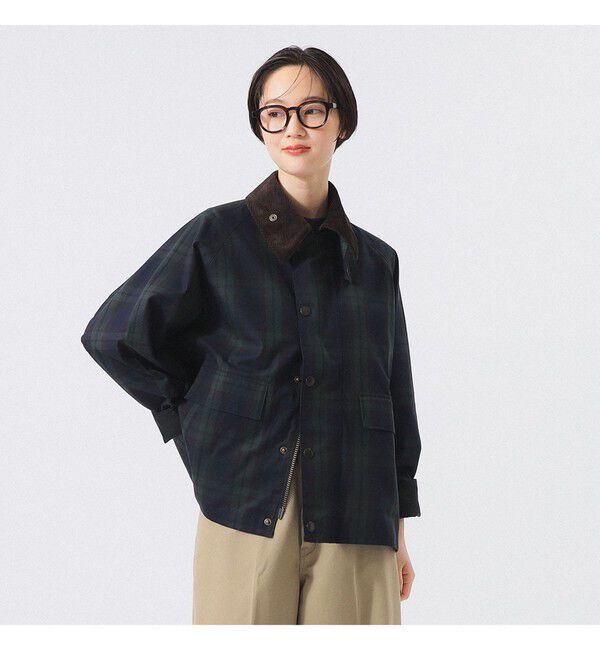 BEAMS SELECTION for WOMEN「【別注】Barbour / Thornbury Jacket 26FW」|ブルゾン・スタジャン|BLACK_WATCH