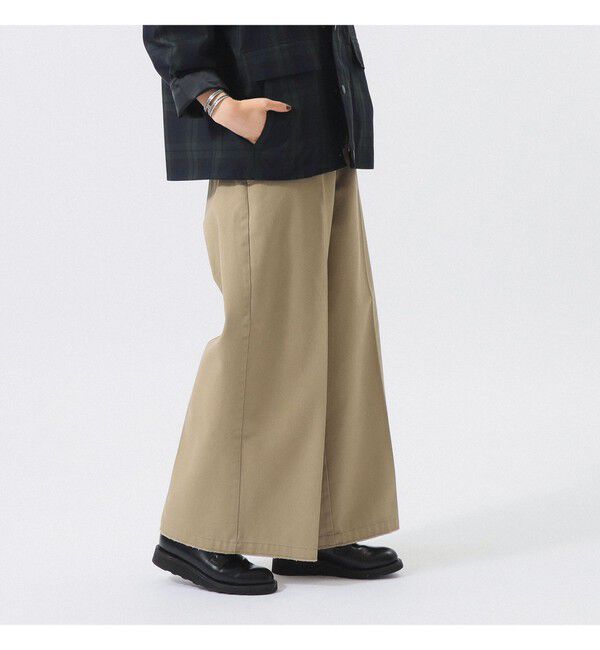 BEAMS SELECTION for WOMEN「【別注】Dickies / ベーシック ワーク パンツ」|チノ|