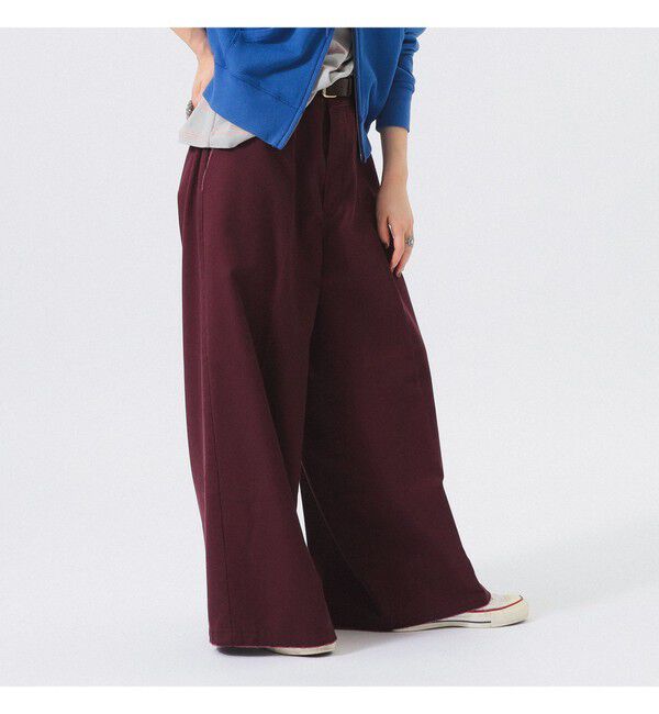 BEAMS SELECTION for WOMEN「【別注】Dickies / ベーシック ワーク パンツ」|チノ|