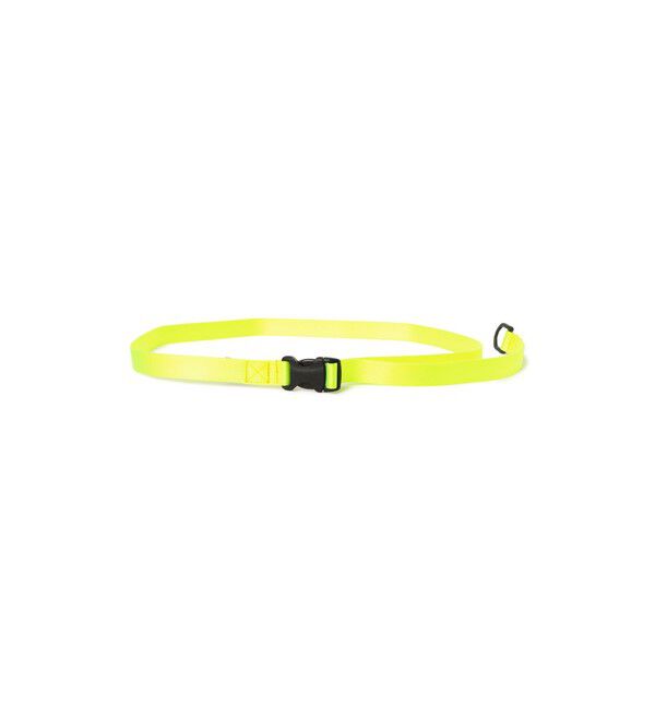 BEAMS SELECTION for WOMEN「【別注】Jeyoka / ナイロン ベルト26FW」|ベルト|YELLOW