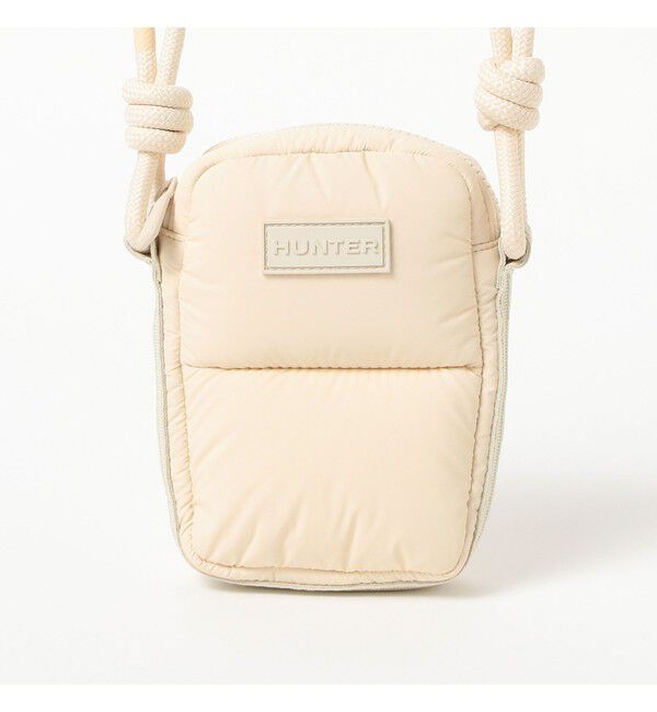 BEAMS SELECTION for WOMEN「【WEB限定】HUNTER / パファー イントレピッド エクストラ パフド フォンポーチ」|ショルダー・メッセンジャー|
