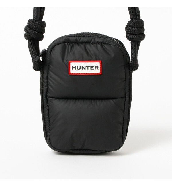 BEAMS SELECTION for WOMEN「【WEB限定】HUNTER / パファー イントレピッド エクストラ パフド フォンポーチ」|ショルダー・メッセンジャー|
