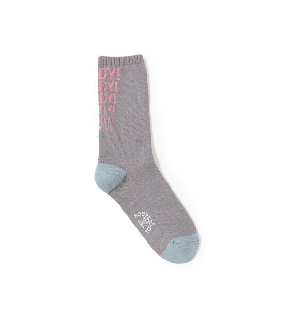 BEAMS SELECTION for WOMEN「【別注】ROSTER SOX / THANKS BUDDY SOX」|ソックス|GREY