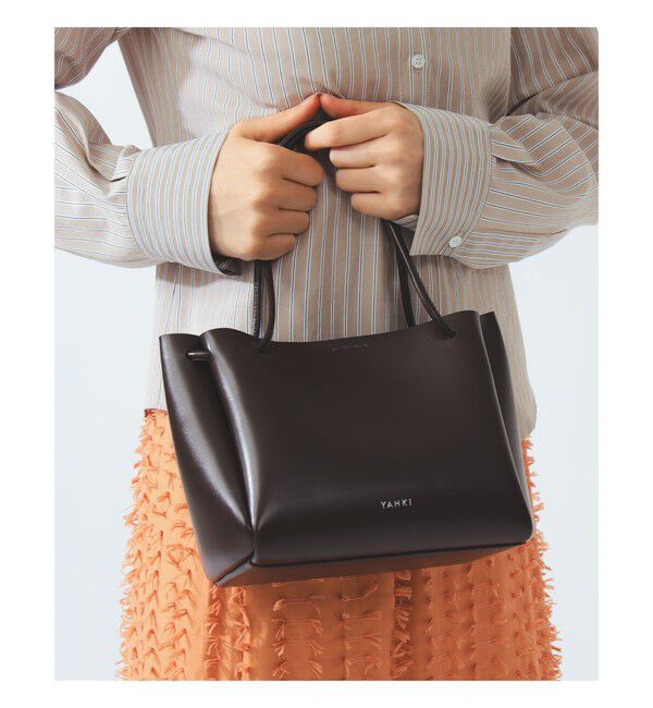 BEAMS SELECTION for WOMEN「YAHKI / YH-823 TOTE BAG」|トートバッグ|BLACK