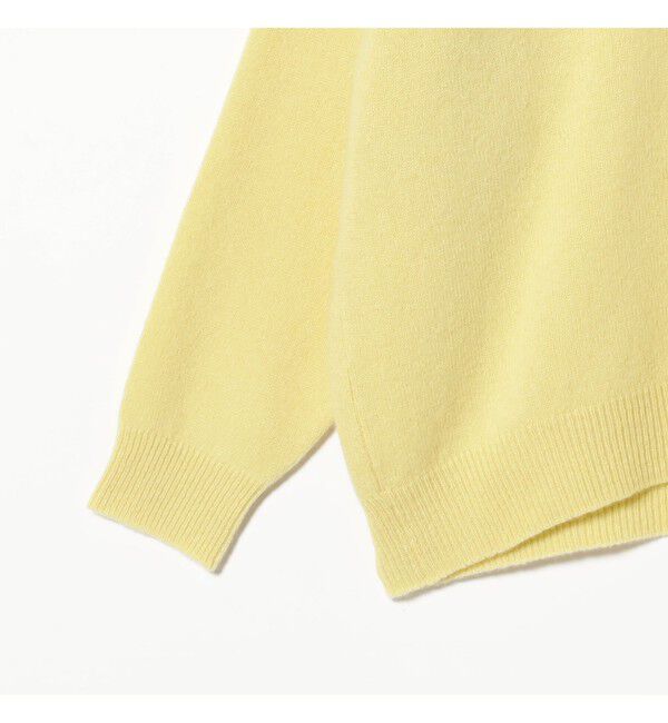 BEAMS SELECTION for WOMEN「【別注】SLOANE &times; Demi-Luxe BEAMS / 7ゲージ 天竺 カシミヤ Vネック ニット」|ニット・セーター|
