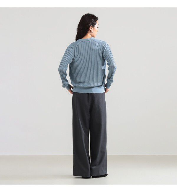 BEAMS SELECTION for WOMEN「SLOANE / 18ゲージ シルク Vネック カーディガン」|ニット・セーター|