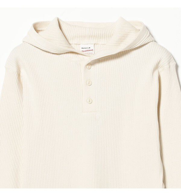BEAMSBOY「【別注】Healthknit &times; maturely / リブ フード ヘンリー ロングスリーブ」|Tシャツ・カットソー|