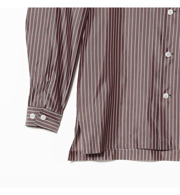 BEAMS SELECTION for WOMEN「YLEVE / ストライプ パジャマシャツ」|シャツ・ブラウス|