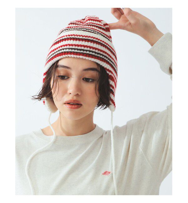 BEAMS SELECTION for WOMEN「【別注】RACAL / イヤー ニット キャップ」|ニット帽|WHITE