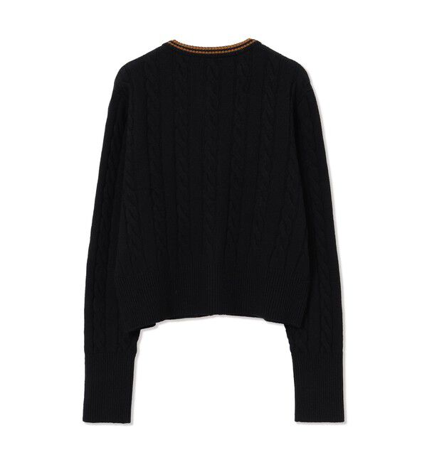 BEAMS SELECTION for WOMEN「【別注】FRED PERRY / ケーブル ニット カーディガン　〈26AW 寒暖差対策 着回し 〉」|カーディガン|
