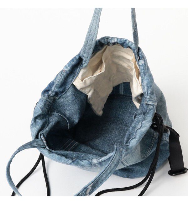 BEAMS SELECTION for WOMEN「【別注】N,P,E / リプロダクション デニムスキャニング リバーシブルバッグ S」|その他|