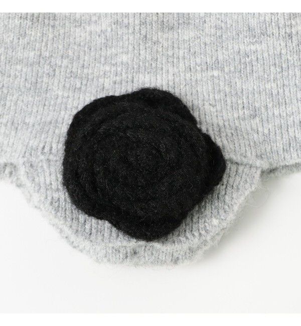 BEAMS SELECTION for WOMEN「【別注】Casselini / フラワー ニット帽」|ニット帽|