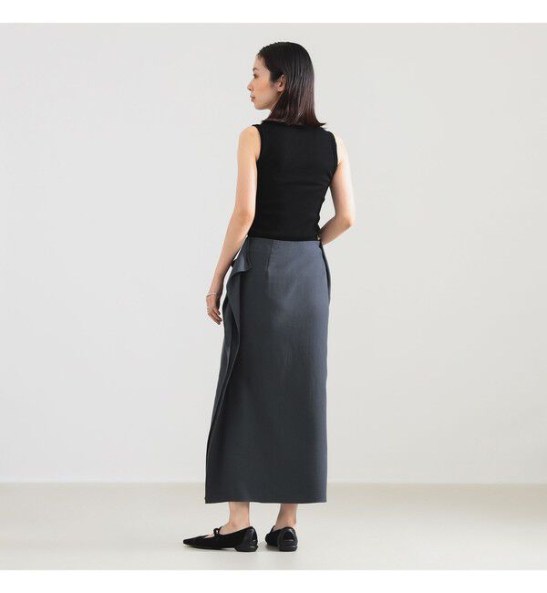 Demi-Luxe BEAMS 「AK+1 / レイヤード リブ タンクトップ」|Tシャツ・カットソー|