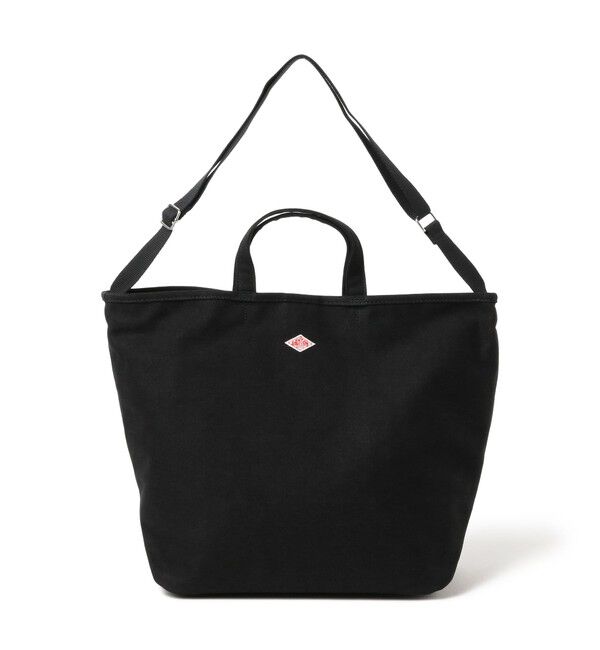 BEAMS SELECTION for WOMEN「DANTON / ORSAY PETIT Cotton Canvas 2Way Bag」|ショルダー・メッセンジャー|091_BLACK