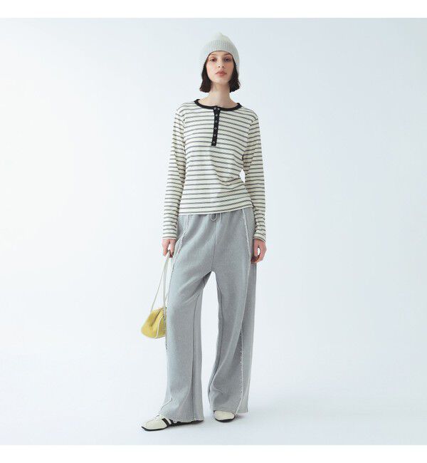 Ray BEAMS 「カット オフライン スウェット パンツ」|その他|