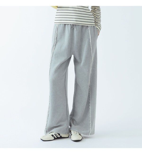 Ray BEAMS 「カット オフライン スウェット パンツ」|その他|