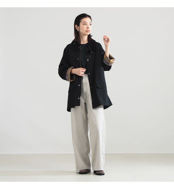 BEAMS SELECTION for WOMEN「【別注】Barbour &times; Demi-Luxe BEAMS / BEDALE ジャケット」|ブルゾン・スタジャン|