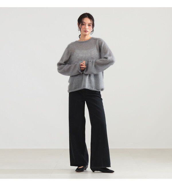 Demi-Luxe BEAMS 「モヘヤ シルク ロングスリーブニット」|ニット・セーター|