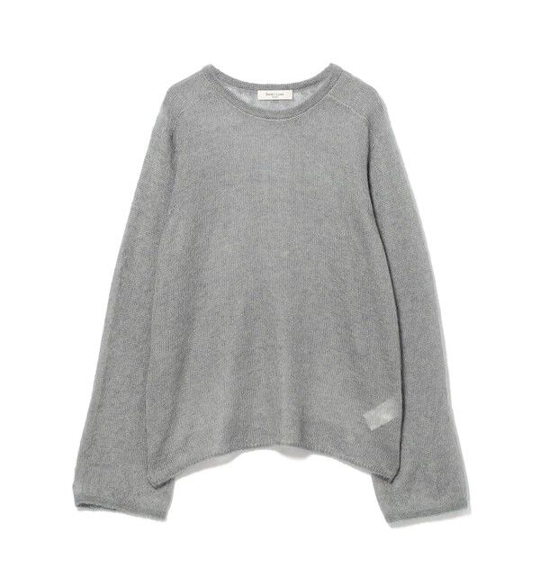 Demi-Luxe BEAMS 「モヘヤ シルク ロングスリーブニット」|ニット・セーター|