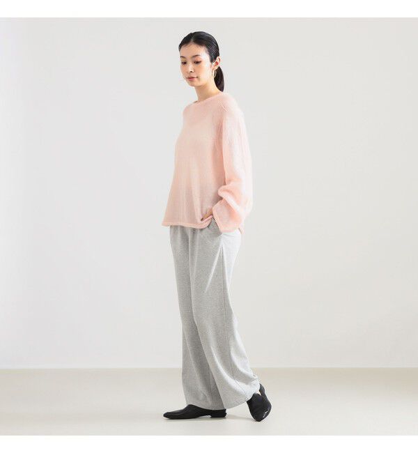 Demi-Luxe BEAMS 「モヘヤ シルク ロングスリーブニット」|ニット・セーター|