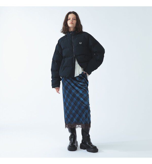 BEAMS SELECTION for WOMEN「FRED PERRY / パデッド ジャケット」|ブルゾン・スタジャン|
