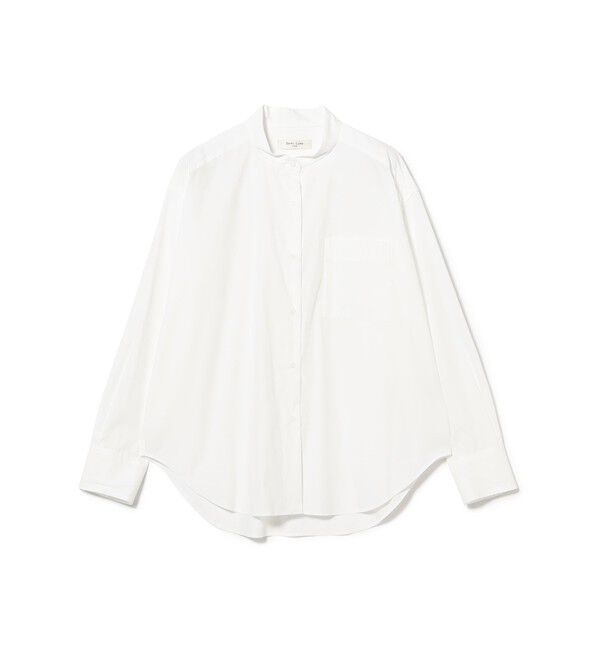 Demi-Luxe BEAMS 「コットンナイロン スタンドネック シャツ」|シャツ・ブラウス|