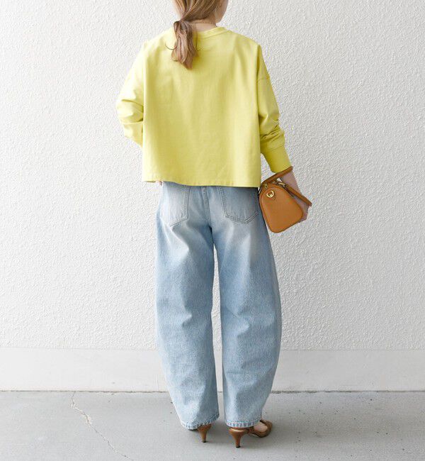 SHIPS any「〈洗濯機可能〉インレイ ロングスリーブ コンパクト プルオーバー」|Tシャツ・カットソー|