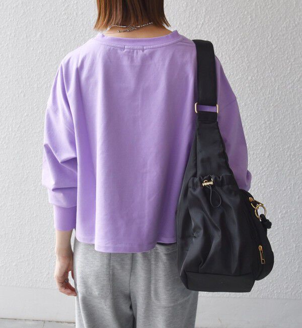SHIPS any「〈洗濯機可能〉インレイ ロングスリーブ コンパクト プルオーバー」|Tシャツ・カットソー|