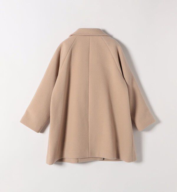 SHIPS any「《一部追加予約》【WEB限定】PURE WOOL スタンド & テーラード ハーフ コート」|その他|