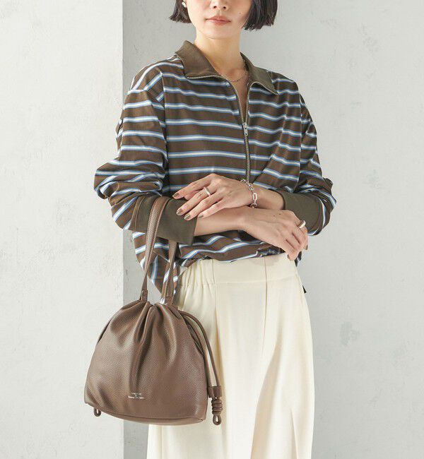 SHIPS for women「【WEB限定】George Cinq: DRAWSTRING BAG（S）」|ショルダー・メッセンジャー|