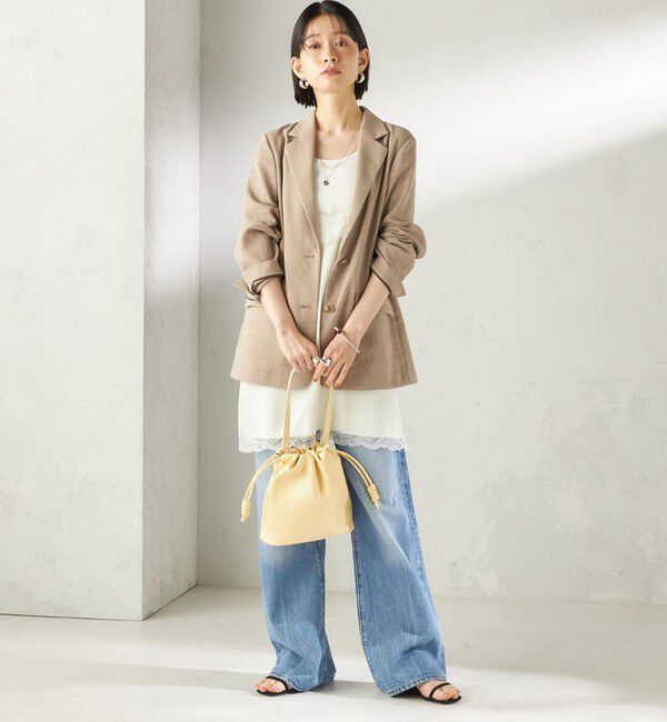 SHIPS for women「【WEB限定】George Cinq: DRAWSTRING BAG（S）」|ショルダー・メッセンジャー|
