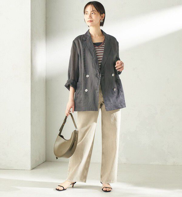 SHIPS for women「upper hights:THE NIECE MID-RIS」|デニム|