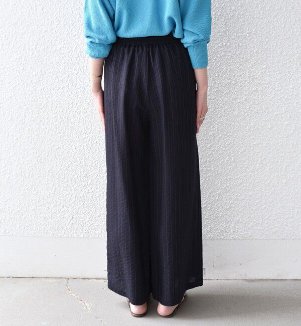 SHIPS Colors 「SHIPS Colors:〈手洗い可能〉ナイロンレーヨン ストライプ イージーパンツ◇」|その他|